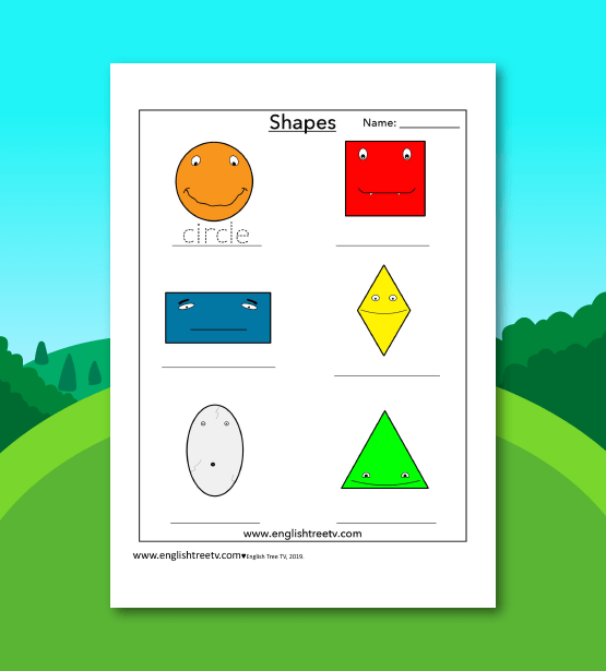Shapes Worksheet